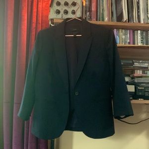 #JCREW #BLAZER #JACKET NAVY PINSTRIPE SIZE 4 Wool. #fw2023